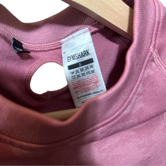 Like New - Gymshark Adapt Camo Seamless Crop top - Dusty Pink - size Small - Picture 4 of 5